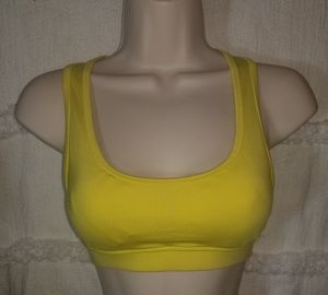 Yellow Forever 21 Sportsbra